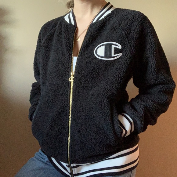 fuzzy champion jacket